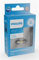 Philips Ultinon Pro7000 SI LED Pære 30mm C10W (Festoon) 4000K (1 stk.)